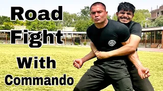 Road Fight With Commando | Self Defence | Commando Fitness Club