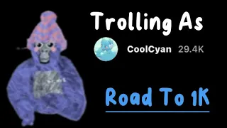 Trolling As @CoolCyan In Gorilla Tag! (I made a kid scream in joy) | Sync Trolling Videos
