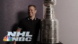 Boston Bruins fan Matt Damon surprised with Stanley Cup | NHL | NBC Sports