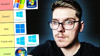 TIER LIST cu VERSIUNI DE WINDOWS *cel mai bun pentru gaming*