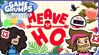 Dan and Arin Screwing Each Other Over in Heave Ho | Game Grumps Compilation