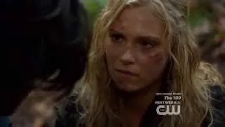The 100 1x12 - Finn gets rejected by Clarke after confessing his love.