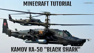 Minecraft Kamov Ka-50 "Black Shark" Tutorial (1:1 Scale)