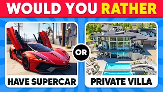 Would You Rather...? Luxury Edition 💸💵 Daily Quiz