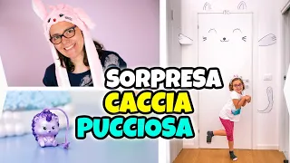 CACCIA AL TESORO PUCCIOSA A SORPRESA per Nicolò e Matilde