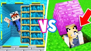 Minecraft - CHŁOPAK vs DZIEWCZYNA Sekretny Pokój Challenge | Vito vs Bella