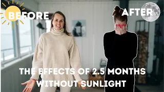 WHAT HAPPENED TO MY BODY after 2.5 months with NO sunlight?! | Seeing the effects of Polar Night