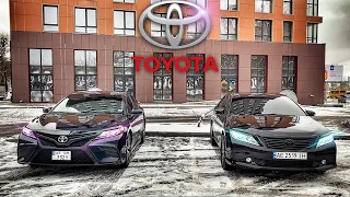 TOYOTA CAMRY 70 vs ТОЙОТА КАМРИ 50. КАКАЯ ЛУЧШЕ!? Битва поколений