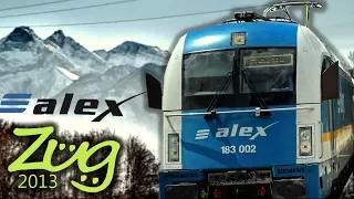 Zug2013: alex - Doku 2017 | Geschichte, Zukunft, Wagen, Loks u.v.m. | mit BR183 und BR223