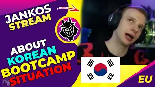 G2 Jankos About G2 Korean Bootcamp Situation 🤔
