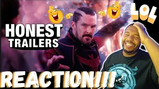 "MARVEL IS DOING...OK?" | HONEST TRAILERS: DOCTOR STRANGE IN THE MULTIVERSE OF MADNESS | REACTION!!!