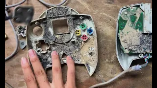 Part 01 Restoration broken old Dreamcast consoles and gamepads   Retro console restore and repair