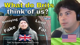 American Reacts What Do English People Think About Americans | Easy English 97