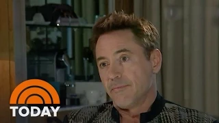 Robert Downey Jr. Walks Out Of 'Avengers' Interview with ITN | TODAY