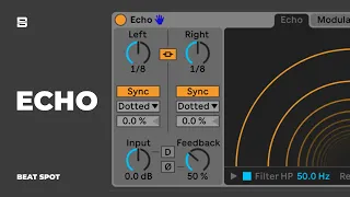 Echo | Audio Effect | Ableton Live Tutorial