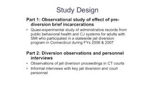 "The Effects of Brief Incarcerations on Jail Diversion Outcomes..."