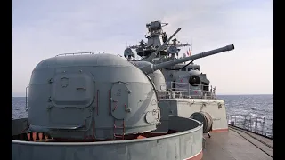 Российские военные корабли — на дежурстве в Средиземном море. Birgün, Турция.