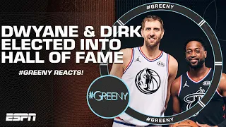 Reacting to Dwyane Wade, Dirk Nowitzki & Gregg Popovich being elected to the Hall of Fame | #Greeny