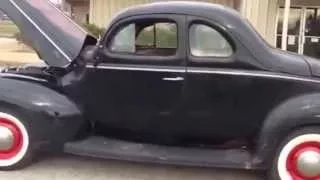 1940 Ford flathead exhaust music