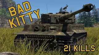 BAD KITTY - Tiger E in War Thunder - feat. Me 410 B-6/R-3  - OddBawZ