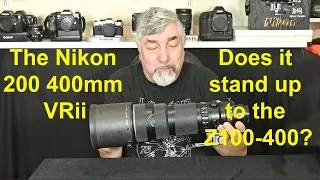 The Nikon 200 400mm VRii Does it stand up to the Z100-400?