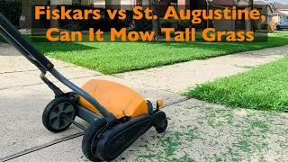 Reel Mowing Tall Grass, Will It Work?