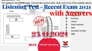 IELTS Listening Actual Test 19 with Answers | Forecast Questions 2024