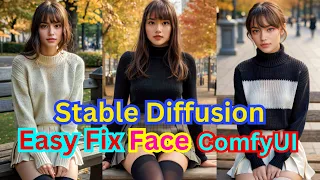 Stable Diffusion Fix Bad Face Using ComfyUI Workflow (Tutorial Guide)