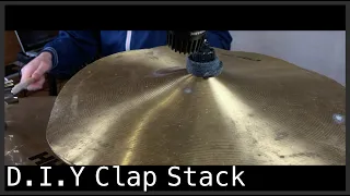 Clap Stack Cymbal (Homemade)