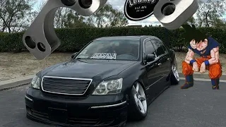 STATIC LS430 GETS NRCAS + ADJUSTING REAR CAMBER