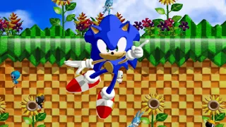 Sonic the Hedgehog 4: Episode 1 WiiWare Full Longplay with All Chaos Emeralds By DZTVE