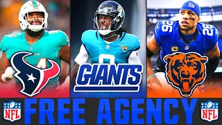 NFL Free Agency Predictions 2024 | The BEST NFL Free Agents