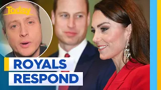 Princess Kate and Prince William on world's reaction to cancer news | Today Show Australia