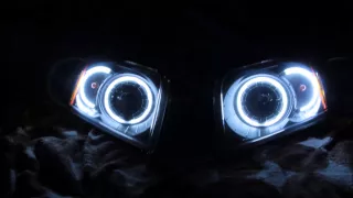 Новые фары.  New headlights.