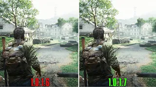 The Last Of Us Part 1 | Patch 1.0.1.6 Vs 1.0.1.7 | Performance and Building Shaders Comparison