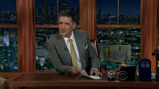 Late Late Show with Craig Ferguson 1/14/2013 Jenna Elfman, Guillermo del Toro