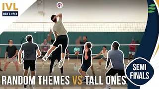 Semifinals :  Random Themes vs Tall Ones (IVL Men's Open 2022 Volleyball Playoffs)