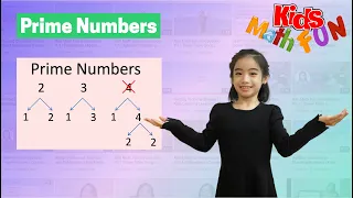 Math Prime Number | What is a Prime Number | Identify a Prime Number | Kids Math Lesson