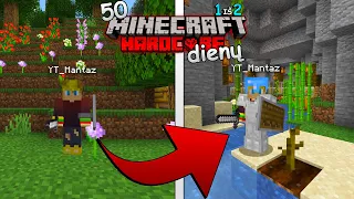 Kaip aš išgyvenau 50 dienų Minecraft Hardcore... (1 iš 2)