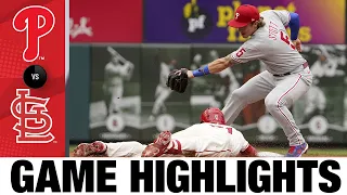 Phillies vs. Cardinals Game Highlights (7/9/22) | MLB Highlights