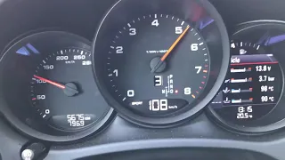 Porsche Macan 2.0 (252HP) Acceleration 0-224 KM/H