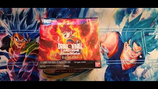 DRAGON BALL SUPER CARD GAME FUSION WORLD BLAZING AURA BOOSTER BOX OPENING!