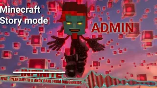 Enter the Admin| the Admin tribute with Infinite's theme| Minecraft story mode season 2|AMV