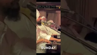 Today Live Kirtan Sunday Special Rinku Bhaisaheb ji at live👆#amritvela #shortvideo #short