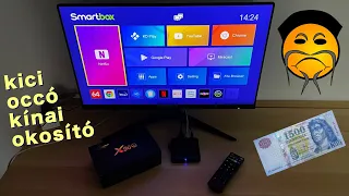 Ezeröccáz? 😱 X96Q TV okosító kicsomagolás és bemutató