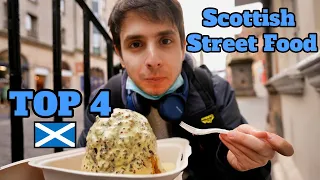 TOP 4 Scottish Street Food! Scotland Food and Travel 🏴󠁧󠁢󠁳󠁣󠁴󠁿