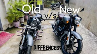 Royal Enfield new classic 350 2021 vs old classic 350| Differences ?|Vibrations ?|comaprison🔥