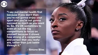 WEB EXTRA:  Simone Biles Puts 'Mental Health FIrst'