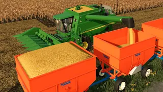 Griffin Indiana EP#4 | Farming Simulator 22 timelapse | FS 22 | Corn Harvest