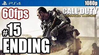 Call of Duty Advanced Warfare (PS4) ENDING Walkthrough PART 15 60fps [1080p] TRUE-HD QUALITY